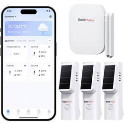 BaldrTherm solární teploměr a vlhkoměr bílá HCS701B*HWG023WBRF-V2*1