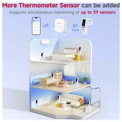 BaldrTherm solární teploměr a vlhkoměr bílá HCS701B*HWG023WBRF-V2*1