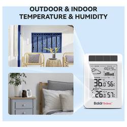 BaldrTherm digitální meteostanice bílá B0596WT2H2P-V1