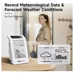 BaldrTherm digitální meteostanice bílá B0596WT2H2P-V1