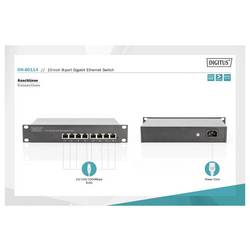 Digitus DN-80114-1 DN-80114-1 ethernetový switch 8 portů