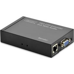 Digitus DS-53400 VGA extender (prodloužení) přes síťový kabel RJ45 300 m
