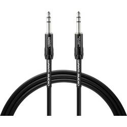 Warm Audio 55-90053 (1) jack jack konektory kabel [1x jack zástrčka 6,3 mm - 1x jack zástrčka 6,3 mm] 1.50 m černá