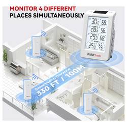 BaldrTherm bezdrátový digitální teploměr bílá B0598T4H4