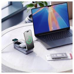 Alogic Roam 6-in-1 Powerbank powerbanka 21000 mAh, Bezdrátové nabíjení Qi, MagSafe, černá