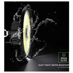 V-TAC VT-91102 240756 LED svítidlo pro haly Energetická třída (EEK2021): D (A - G) LED LED 100 W černá
