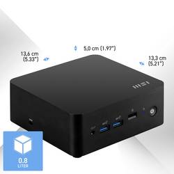MSI Barebone Cubi NUC 1MG-007BDE 2.5 cm (1 palec) Intel® Core™ 7 150U 5.4 GHz Intel 936-B0B111-007