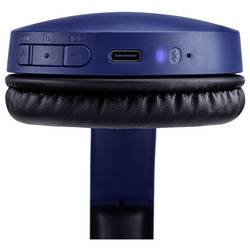Panasonic RB-HF630BE-A sluchátka otevřená (On Ear) Bluetooth® modrá Redukce šumu mikrofonu headset telefon