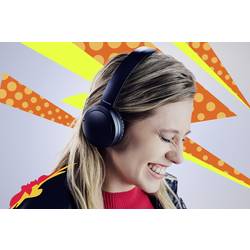 Panasonic RB-HF630BE-A sluchátka otevřená (On Ear) Bluetooth® modrá Redukce šumu mikrofonu headset telefon