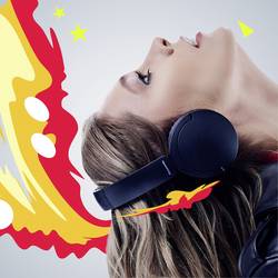 Panasonic RB-HF630BE-A sluchátka otevřená (On Ear) Bluetooth® modrá Redukce šumu mikrofonu headset telefon