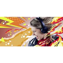 Panasonic RB-HF630BE-A sluchátka otevřená (On Ear) Bluetooth® modrá Redukce šumu mikrofonu headset telefon