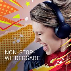 Panasonic RB-HF630BE-A sluchátka otevřená (On Ear) Bluetooth® modrá Redukce šumu mikrofonu headset telefon