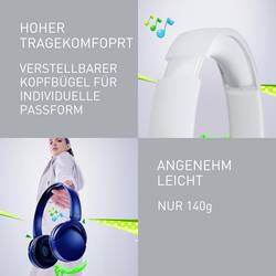 Panasonic RB-HF630BE-A sluchátka otevřená (On Ear) Bluetooth® modrá Redukce šumu mikrofonu headset telefon