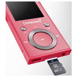 Intenso Music Walker MP3 přehrávač 64 GB růžová Bluetooth