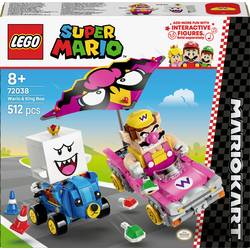 72038 LEGO® Super Mario™ Mario Kart™ – Wario & König Buu Huu