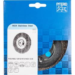 PFERD TOOLS Kulatý kartáč, neopft RBU Ø 125 x 12 mm, M14, drát Ø 0,30 pro úhlové brusky 43502302 1 ks