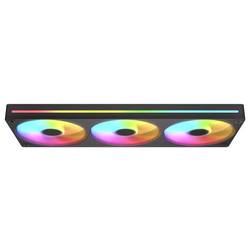 Cougar Unity360-FB PC větrák s krytem černá (š x v x h) 363.6 x 125 x 25 mm včetně LED osvětlení