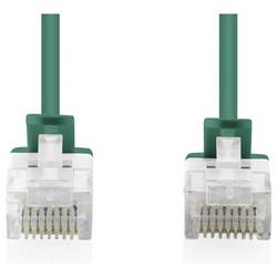 Digitus DK-1618-015S-G RJ45 síťové kabely, propojovací kabely CAT 6 U/UTP 1.5 m zelená 1 ks