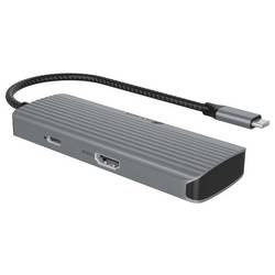 ICY BOX USB-C® dokovací stanice IB-DK4022a-CPD napájení USB-C®