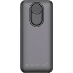 RealPower powerbanka 20.000 mAh, Quick Charge, Dodávka energie, černá