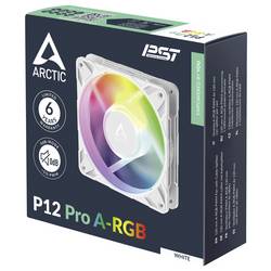 Arctic P12 Pro A-RGB PC větrák s krytem bílá (š x v x h) 120 x 25 x 120 mm včetně LED osvětlení