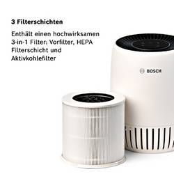 Bosch Home Comfort Air 1000 čistička vzduchu, 7733703696, 23 m², bílá