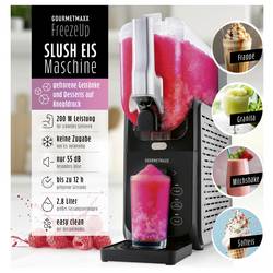 GourmetMaxx GOURMETmaxx Slushy Ice Maker 200W schwarz/grau výrobník ledové tříště 2.8 l