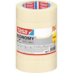 tesa Economy 55349-00000-00 malířská krycí páska bílá (d x š) 50 m x 30 mm 5 ks
