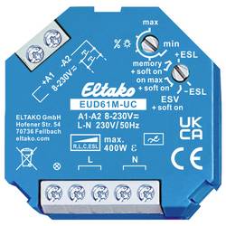 Eltako 61100903 Univerzální stmívač Vhodné pro svítidlo: halogenová žárovka, energeticky úsporná žárovka, žárovka, LED žárovka modrá