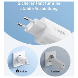 Anker ANKER Nano Charger 100W Kabel 1C white nabíjecí adaptér, GaN, 1x USB-C®, 100 W, Dodávka energie, bílá