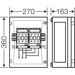 Hensel 68000230 držák pojistky Velikost pojistky = 0 3pólový 125 A 800 V
