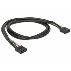 Delock napájecí kabel 50 cm černá