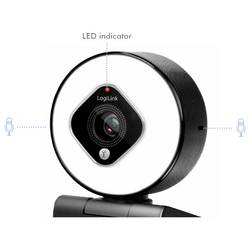 LogiLink UA0384 Full HD webkamera, upínací uchycení, Mikrofon