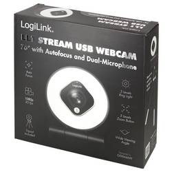 LogiLink UA0384 Full HD webkamera, upínací uchycení, Mikrofon