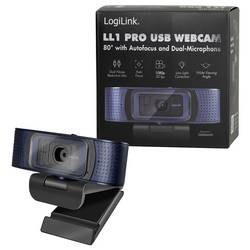 LogiLink LogiLink HD Pro - Webcam - Farbe - 2 MP - 1920 x 1080 Full HD webkamera, upínací uchycení, Mikrofon