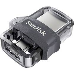 SanDisk Ultra® Dual Drive m3.0 USB paměť pro smartphony/tablety vícebarevná 256 GB USB 3.2 (Gen 1x1)
