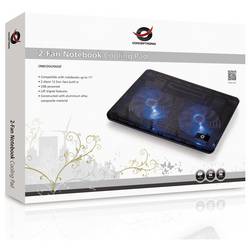 Conceptronic CNBCOOLPAD2F 2-Fan Laptop Cooling Pad chladicí podložka pod notebook