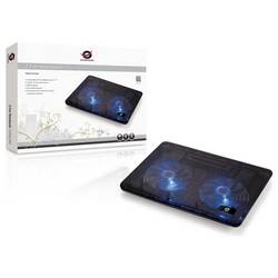 Conceptronic CNBCOOLPAD2F 2-Fan Laptop Cooling Pad chladicí podložka pod notebook
