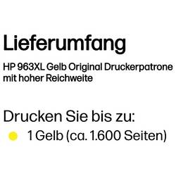 HP Ink 963XL originál Single žlutá 3JA29AE