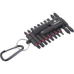 TOOLCRAFT TO-10911216 sada bitů, 20dílná, plochý, křížový PH, křížový PZ, vnější šestihran, T+ profil, 1/4 (6,3 mm)