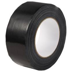 TOOLCRAFT TO-10917636 páska se skelným vláknem Černá (d x š) 50 m x 50 mm 1 ks