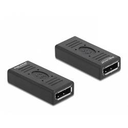 Delock DisplayPort adaptér DisplayPort zásuvka 0 mm černá 66643 4K UHD Kabel DisplayPort