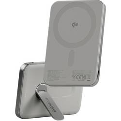 PanzerGlass empower Bank powerbanka 5000 mAh, MagSafe, Bezdrátové nabíjení Qi, USB-C®, bílá, Indikátor stavu
