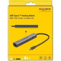 Delock USB-C® dokovací stanice 87865