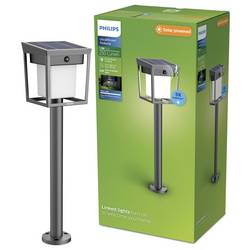 Philips LED 929004631801 Blaise venkovní solární stojanové světlo LED pevně vestavěné LED 1.5 W antracitová