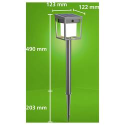 Philips LED 929004631801 Blaise venkovní solární stojanové světlo LED pevně vestavěné LED 1.5 W antracitová