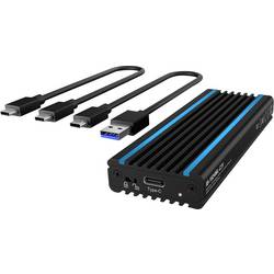 ICY BOX 60717 Pouzdro pro SSD M.2 2230, 2242, 2260, 2280 USB-C™ (USB 3.2 Gen 2)