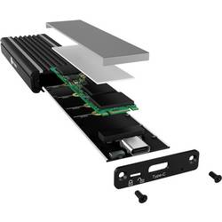 ICY BOX 60717 Pouzdro pro SSD M.2 2230, 2242, 2260, 2280 USB-C™ (USB 3.2 Gen 2)