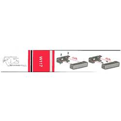 WAS čelní blikač / odklízecí vozidlo W117 899.1 12 V, 24 V přes palubní síť montáž na karoserii, montáž do karoserie, k přišroubování modrá
