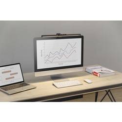 Digitus LED světelná lišta DA-90415 Energetická třída (EEK2021) F (A - G) LED lišta pro osvětlení monitoru 5W, 250 lm, svorka, černá